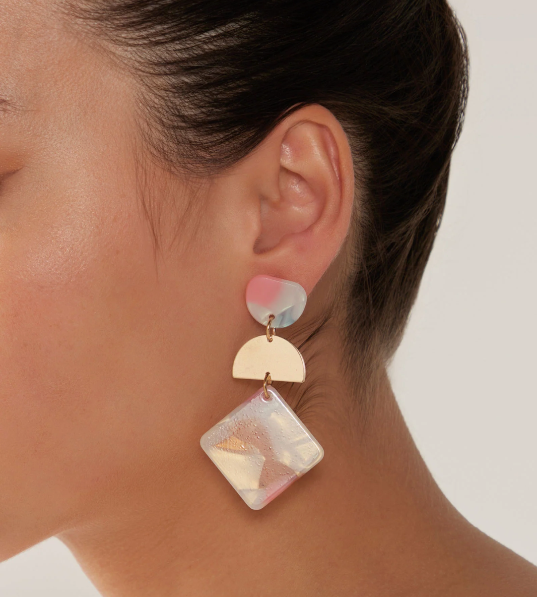 La Mer Drop Earring - Melon