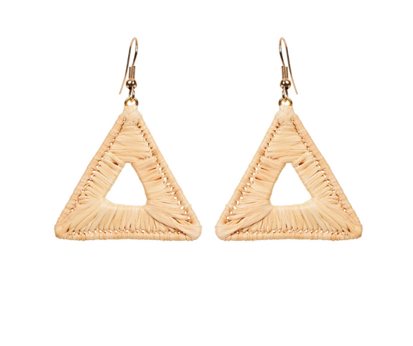 Seraphic Earring - Natural Triangle