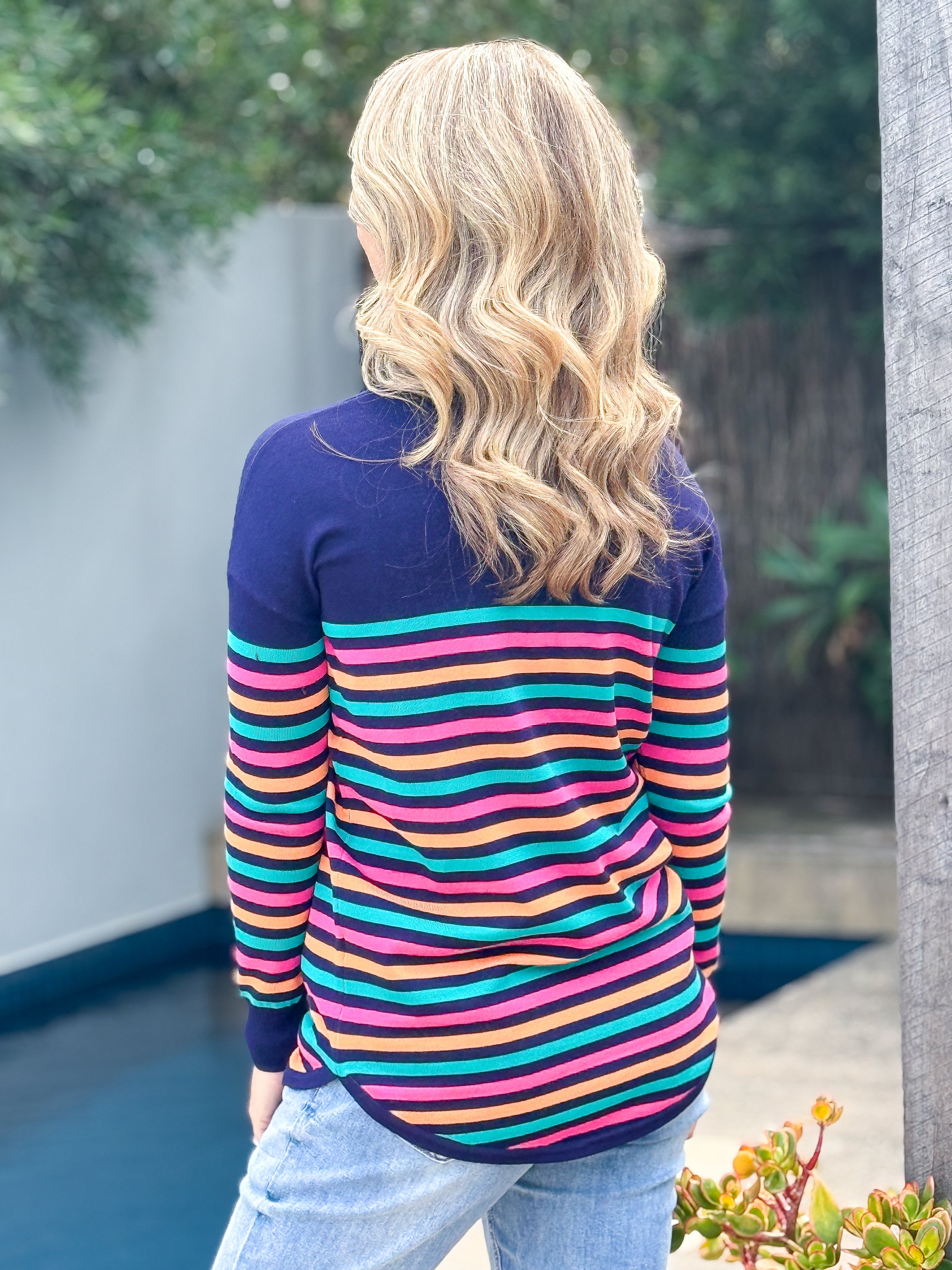 Sophie Knit - Rainbow Stripe