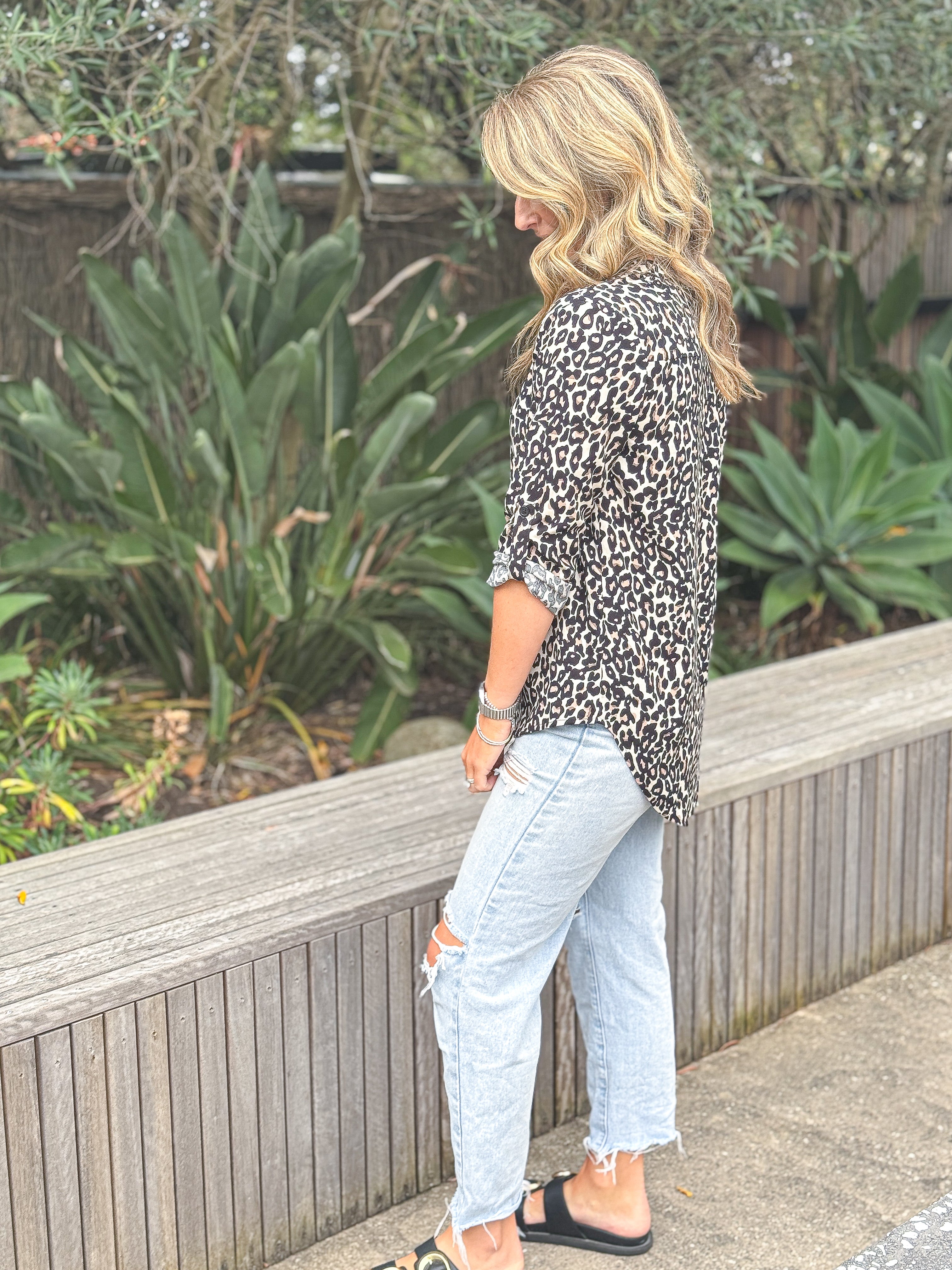 Tilly Shirt - Leopard