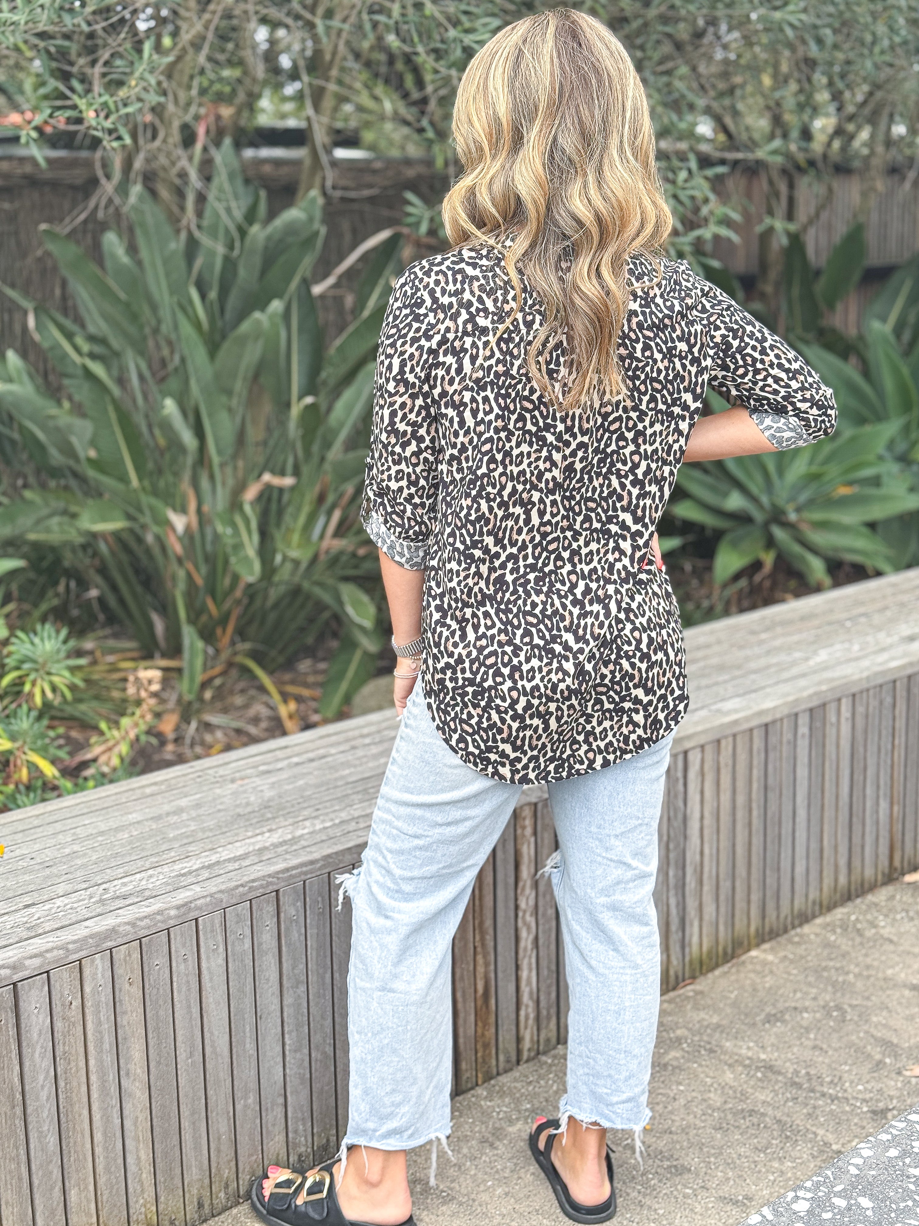 Tilly Shirt - Leopard