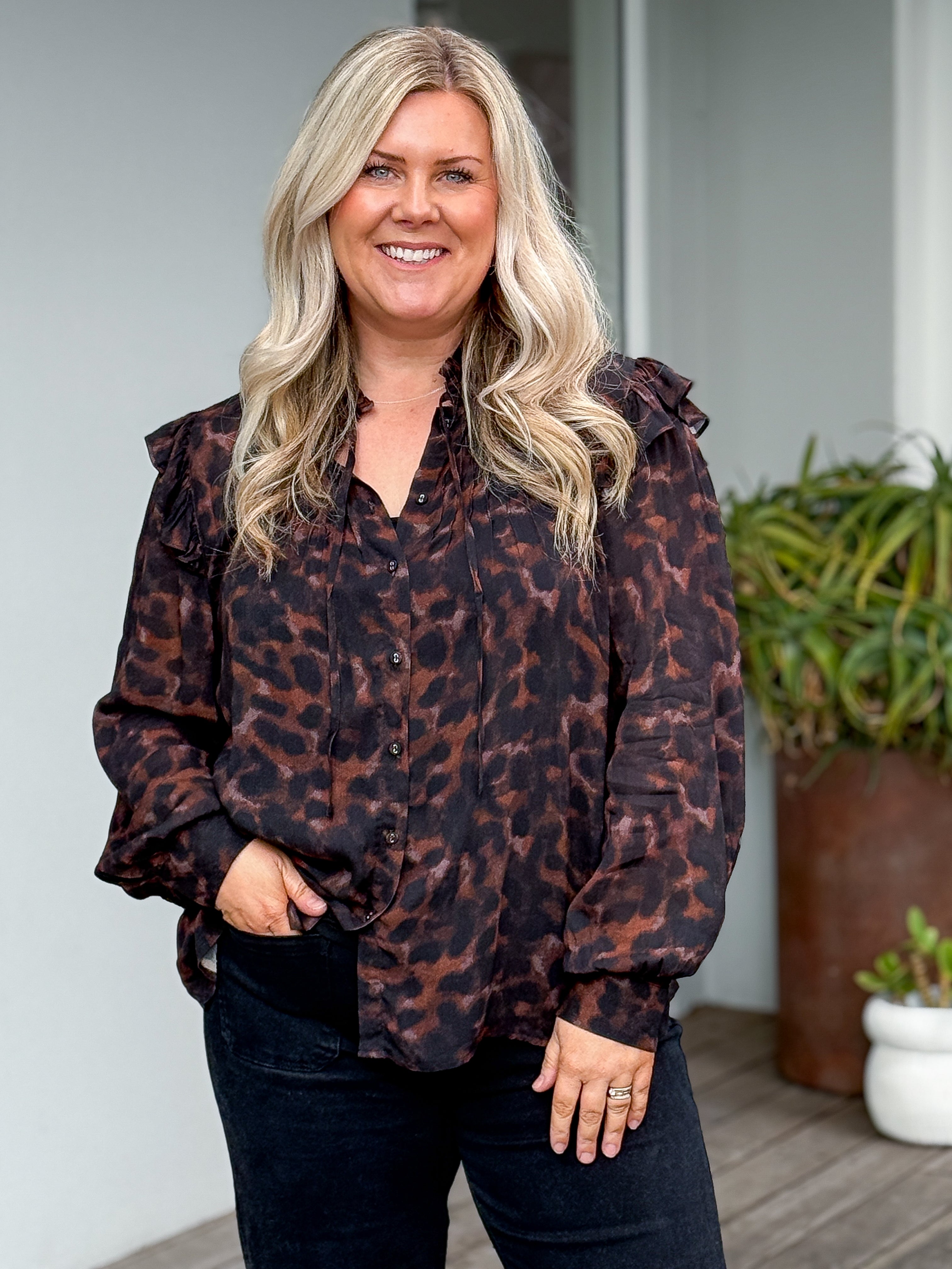 Tulliana Leopard Top