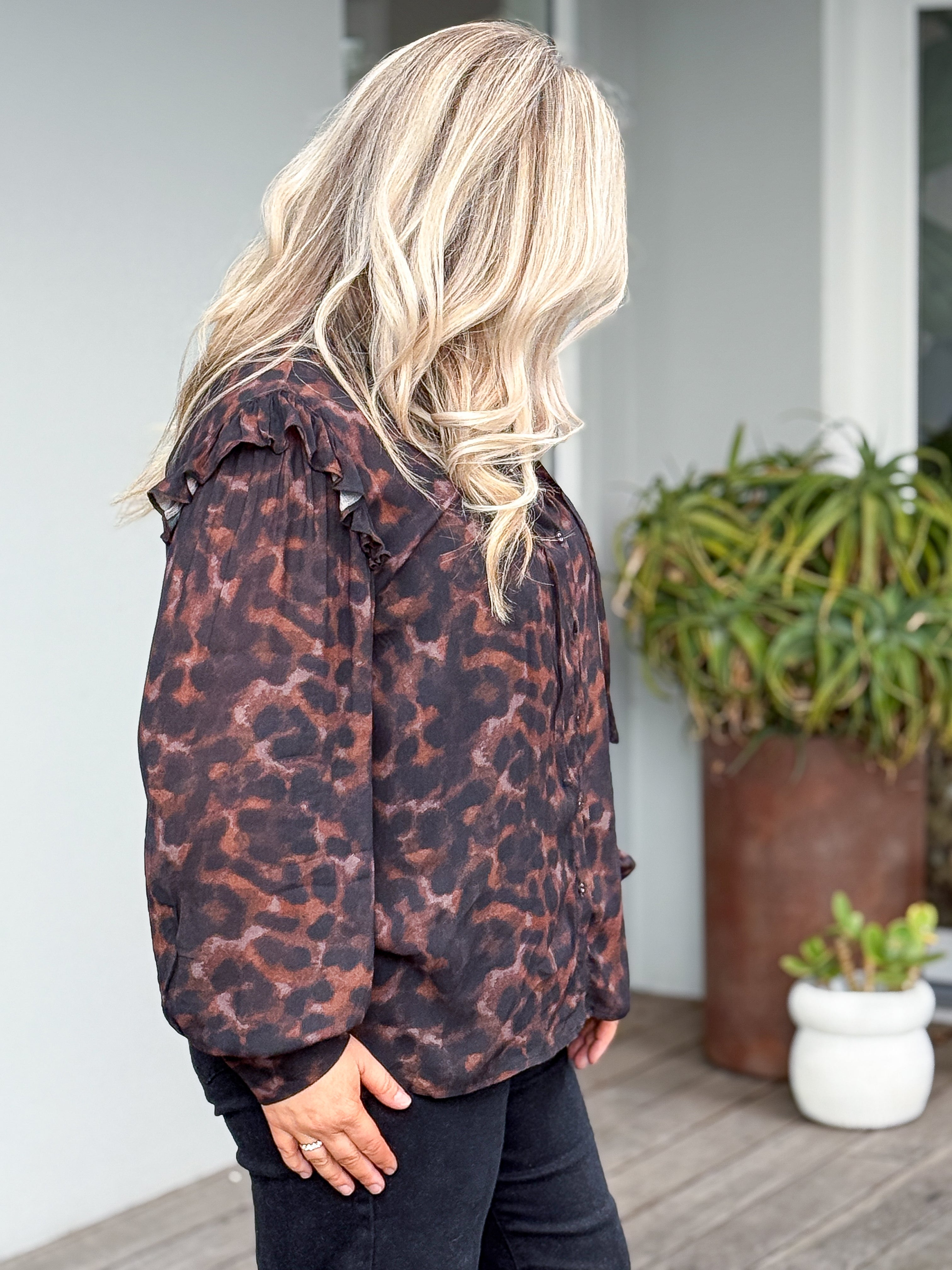 Tulliana Leopard Top