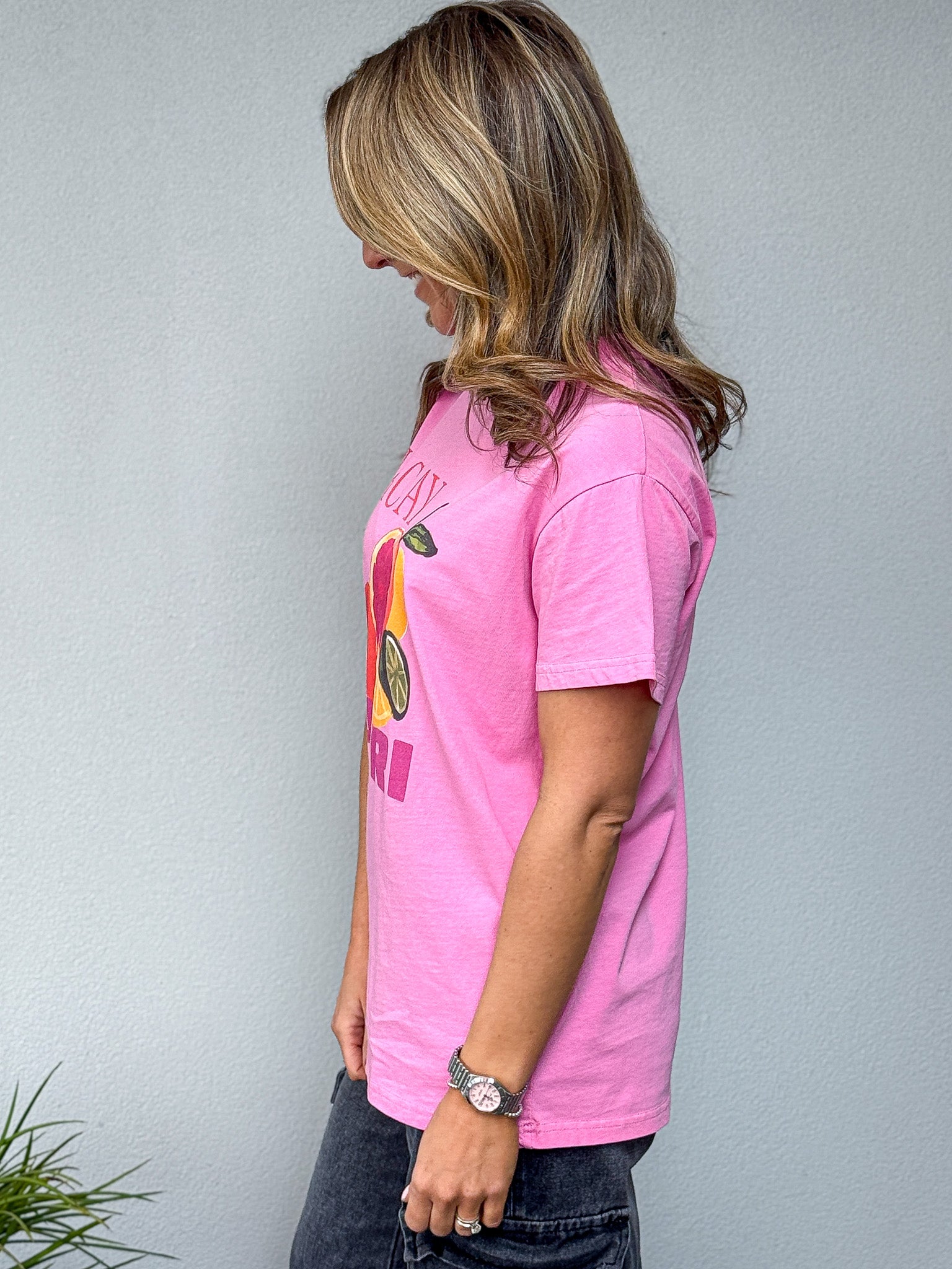 Vacay Club Tee - Pink