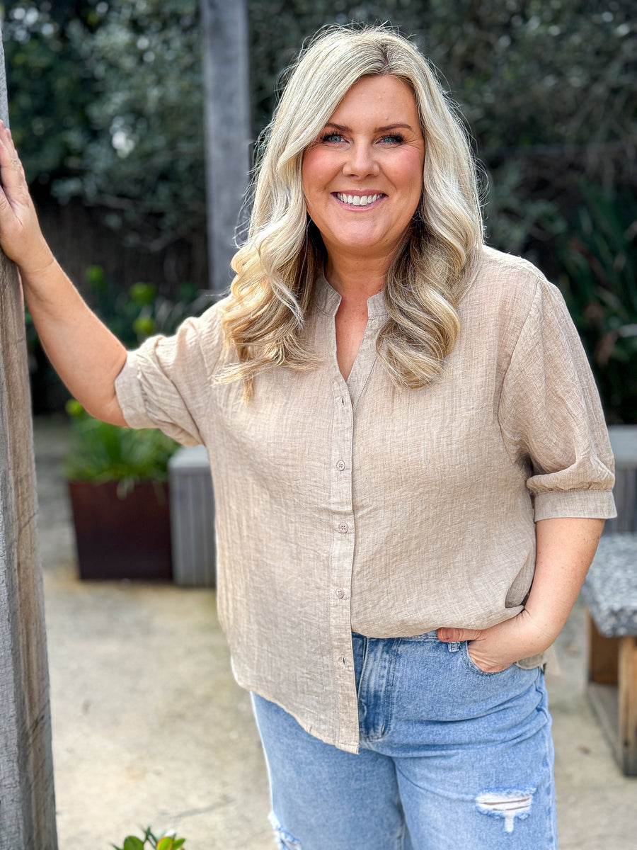 Women's Willow Shirt - Natural