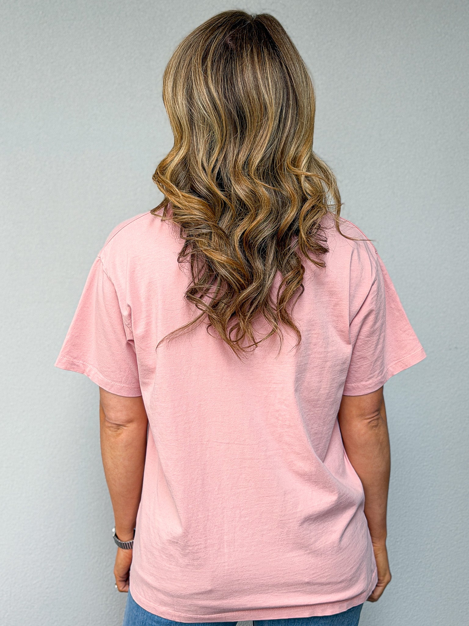 Wild Cherry Relaxed Tee - Pink