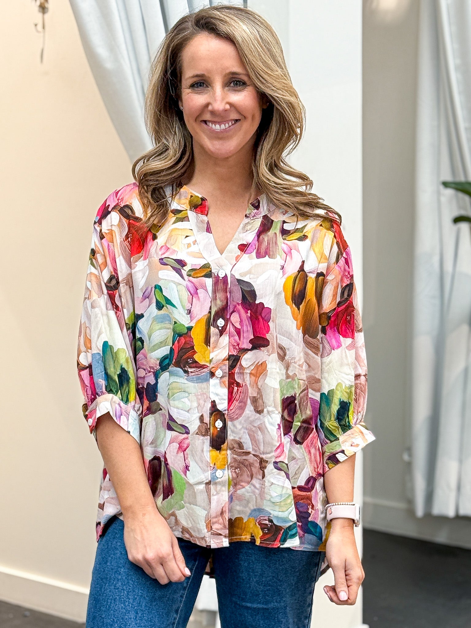 Chloe Blouse - Multi