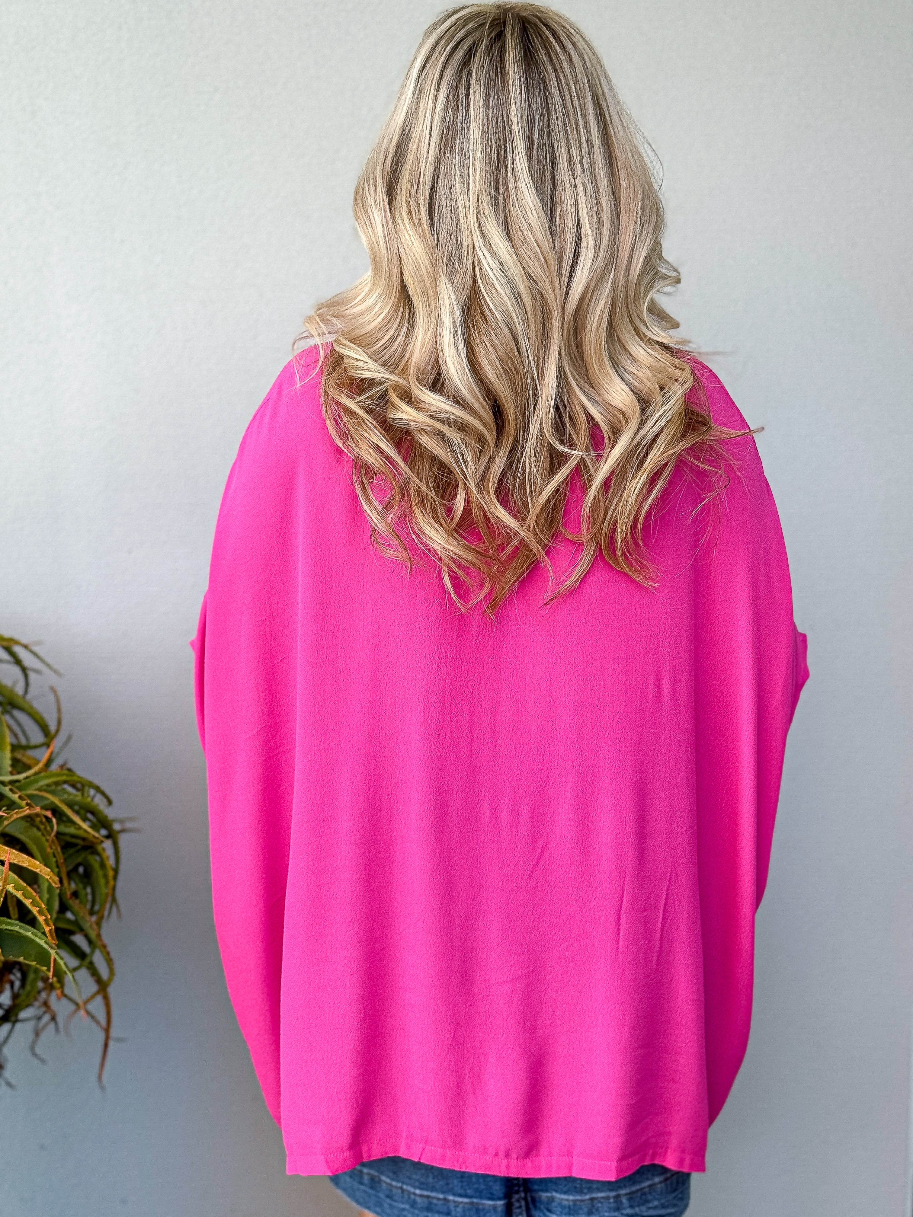 Portsea Top - Fuschia