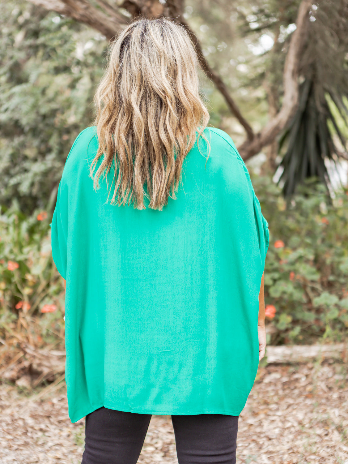 Poppy Top - Emerald