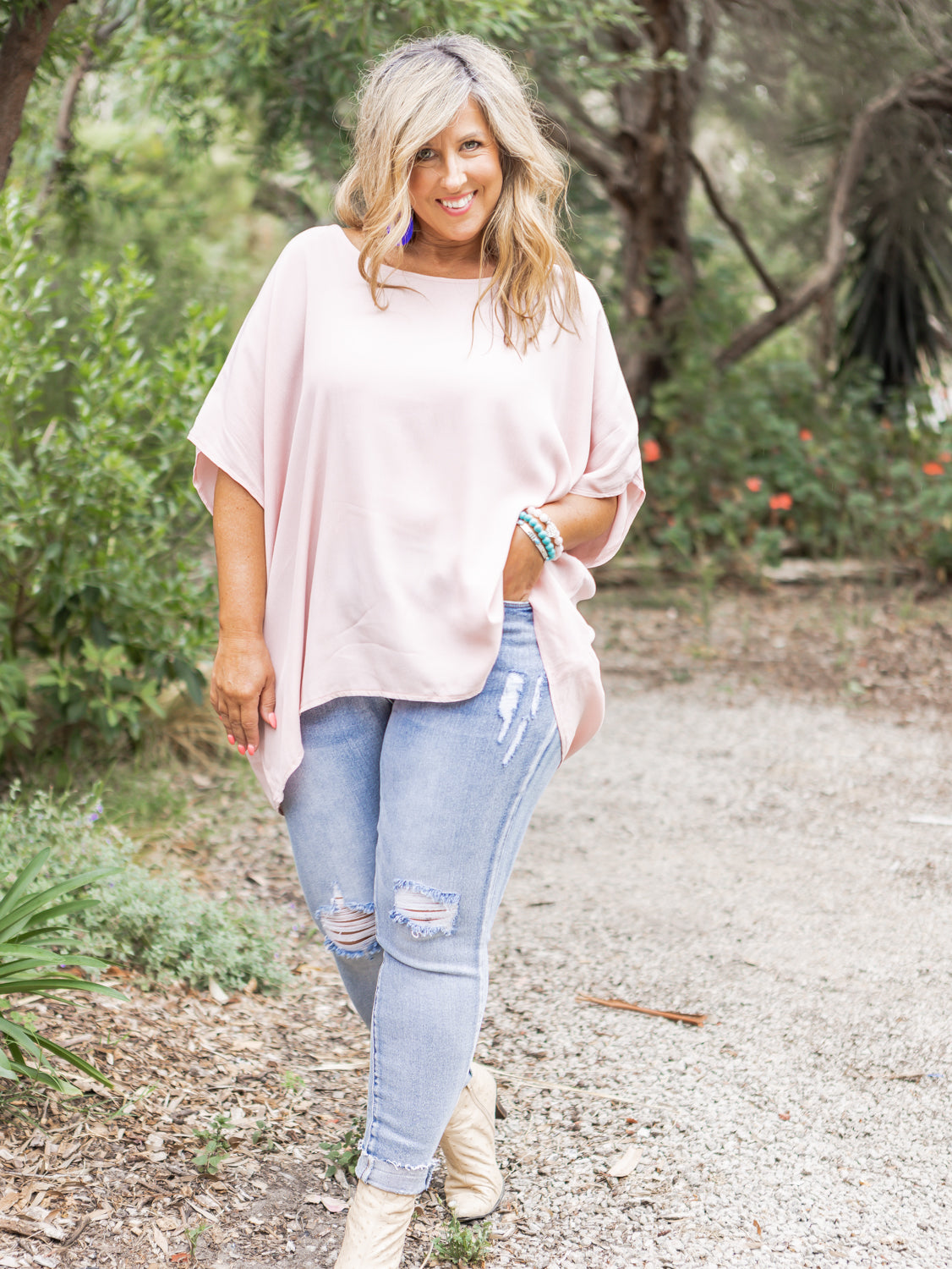 Poppy Top - Blush