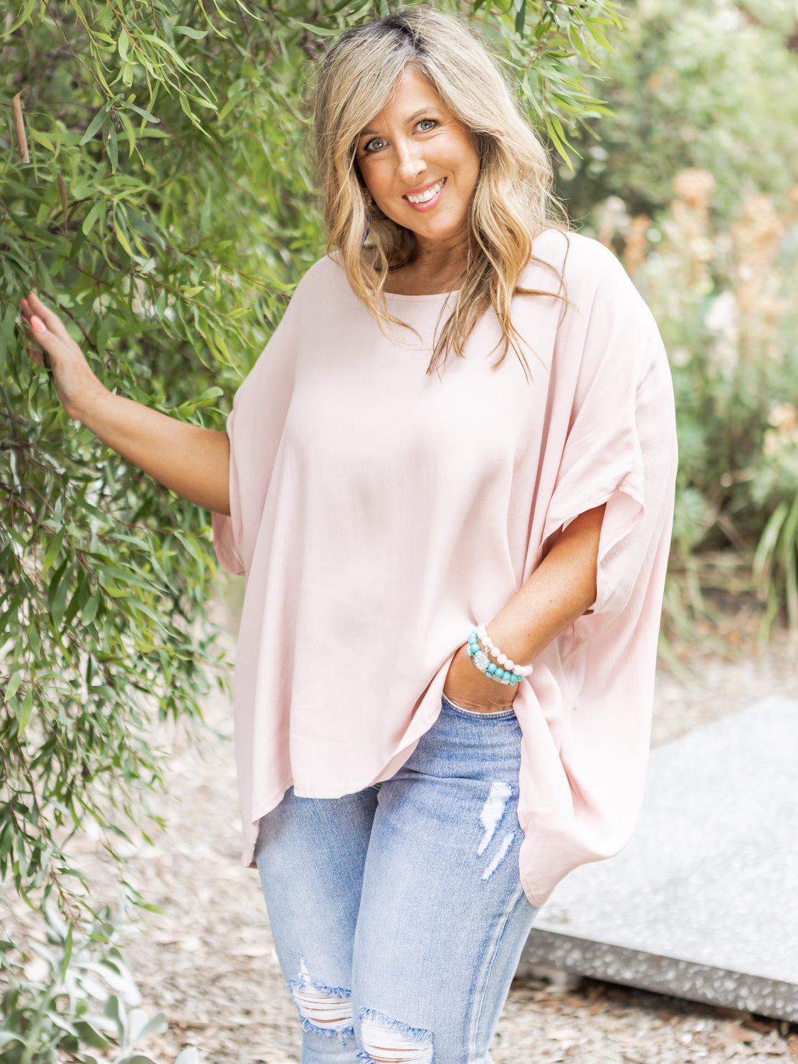 Poppy Top - Blush