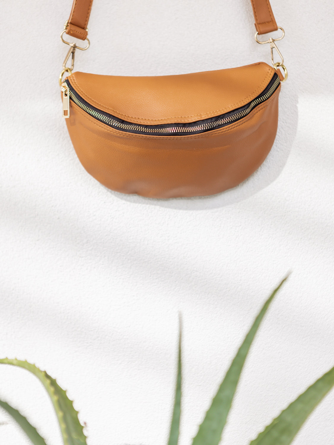 Cameron Crossbody Bag - Tan