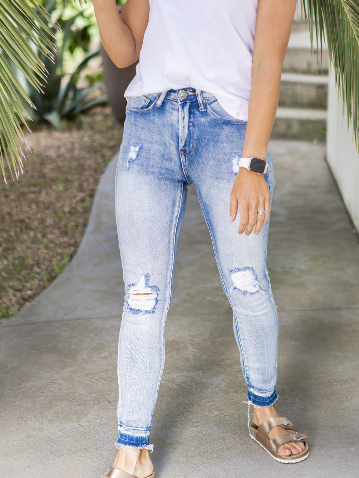 Rizzo Jeans Mid Rise - Blue