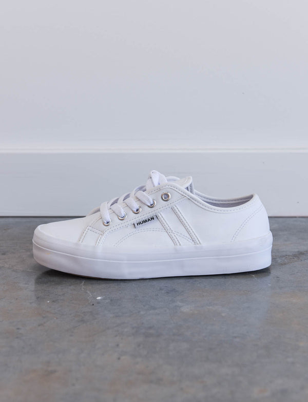 Cass White leather sneakers