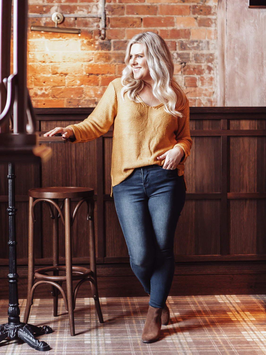 Bessie Knit - Mustard