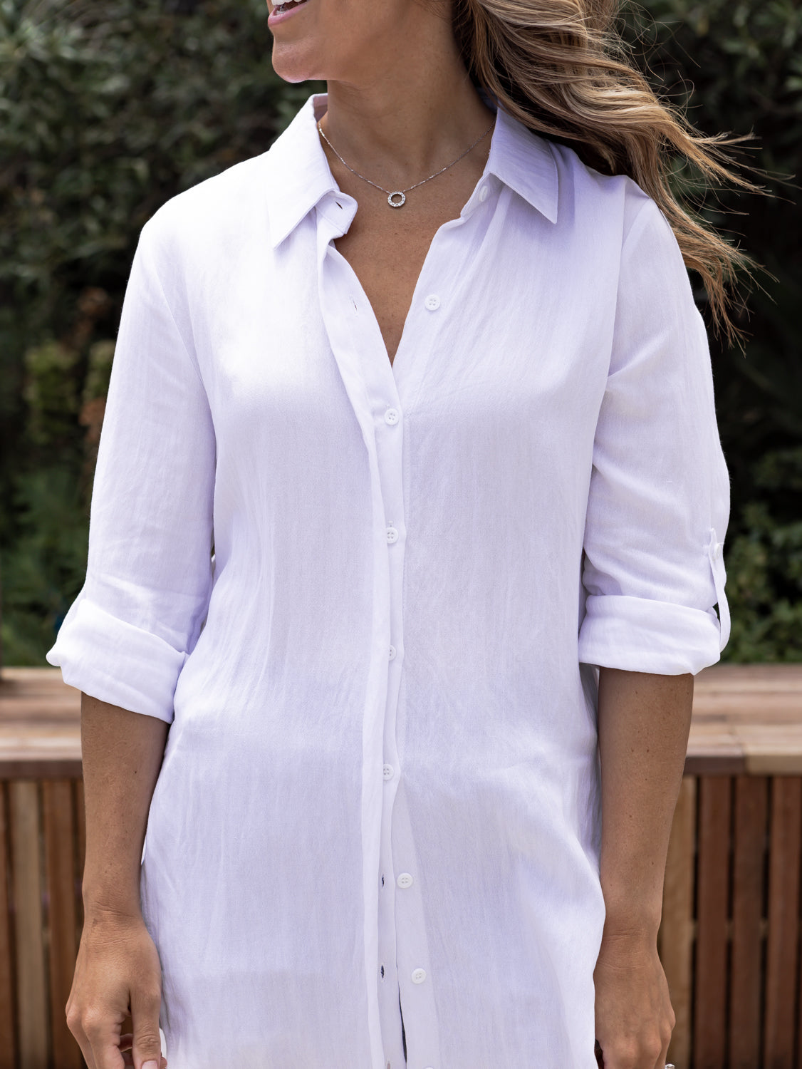 Anastasia Shirt - White