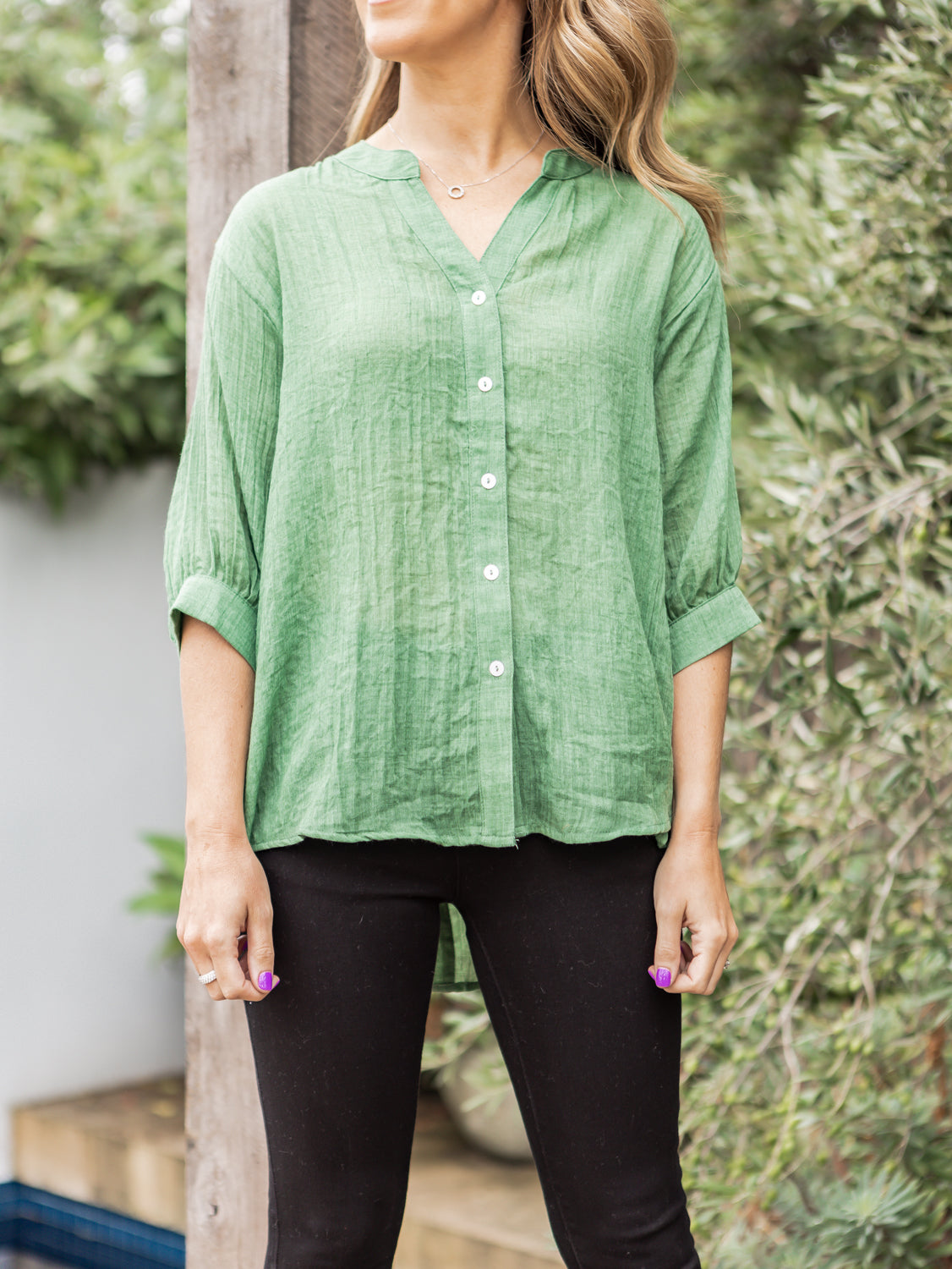 Willow Shirt - Green
