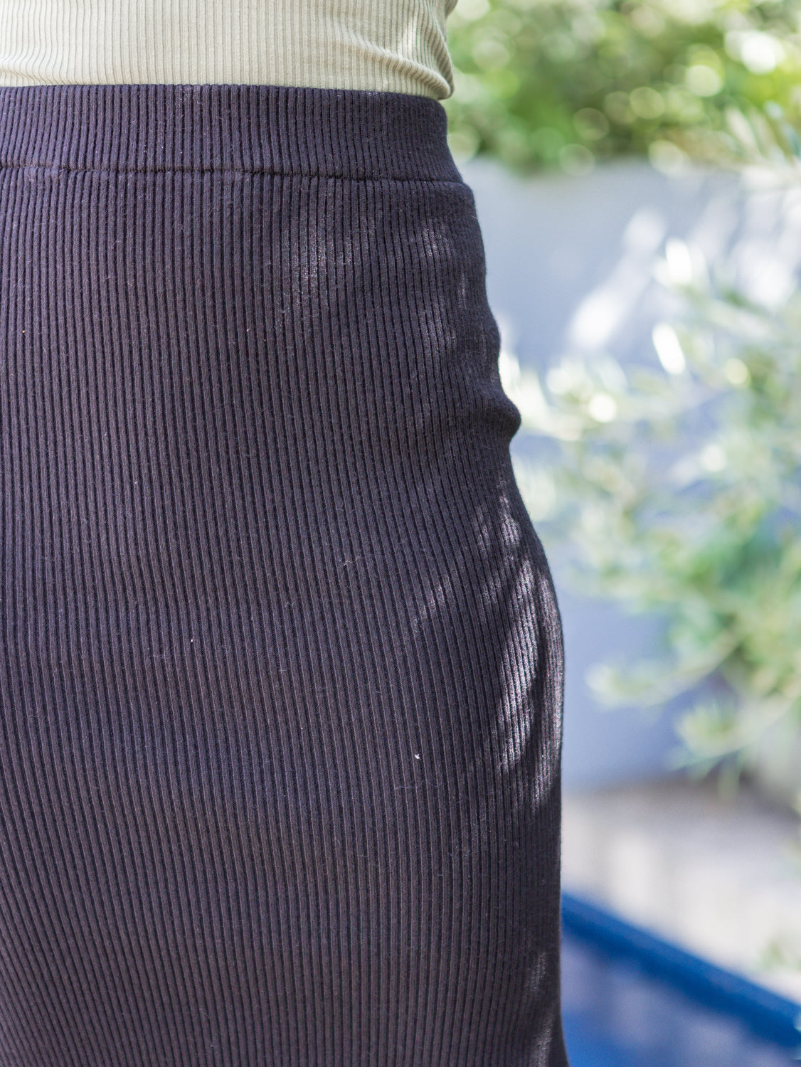 Ellie Knit Skirt - Black