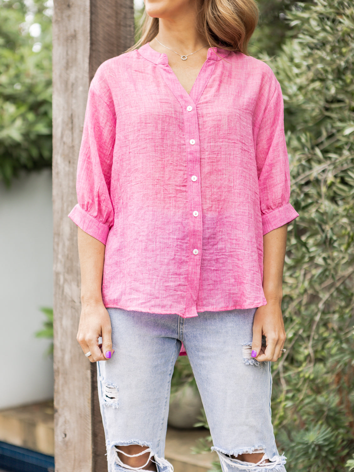 Willow Shirt - Pink