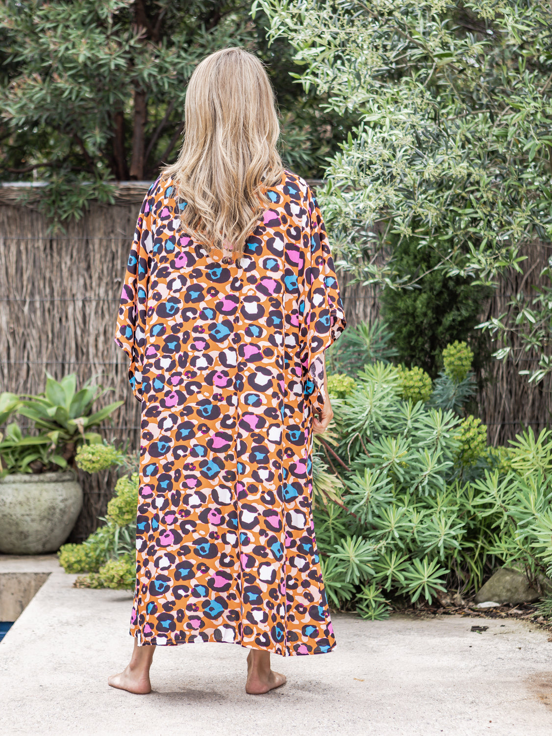 Claudia Leopard Kimono
