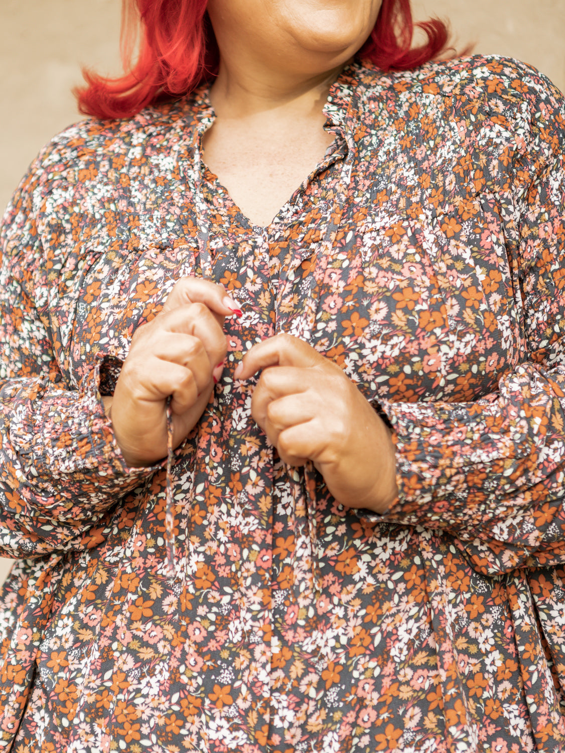 Penny Top - Choc Ditsy