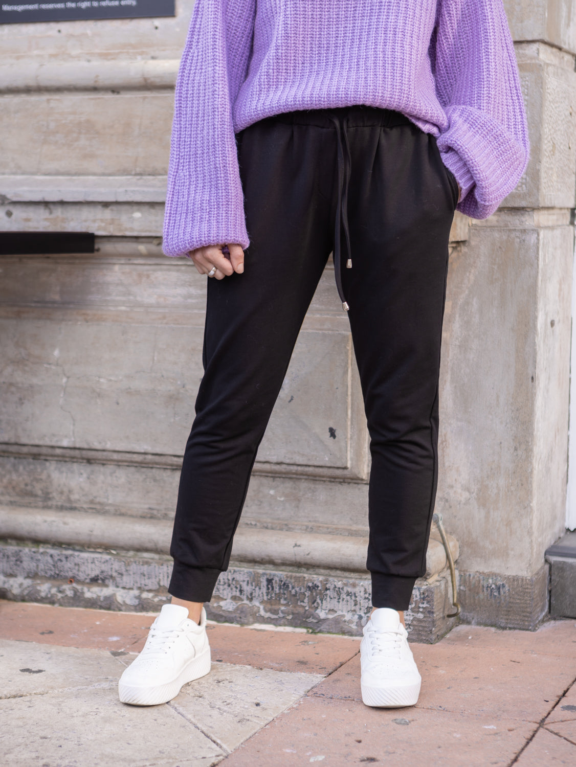 Emerson Track Pants - Black