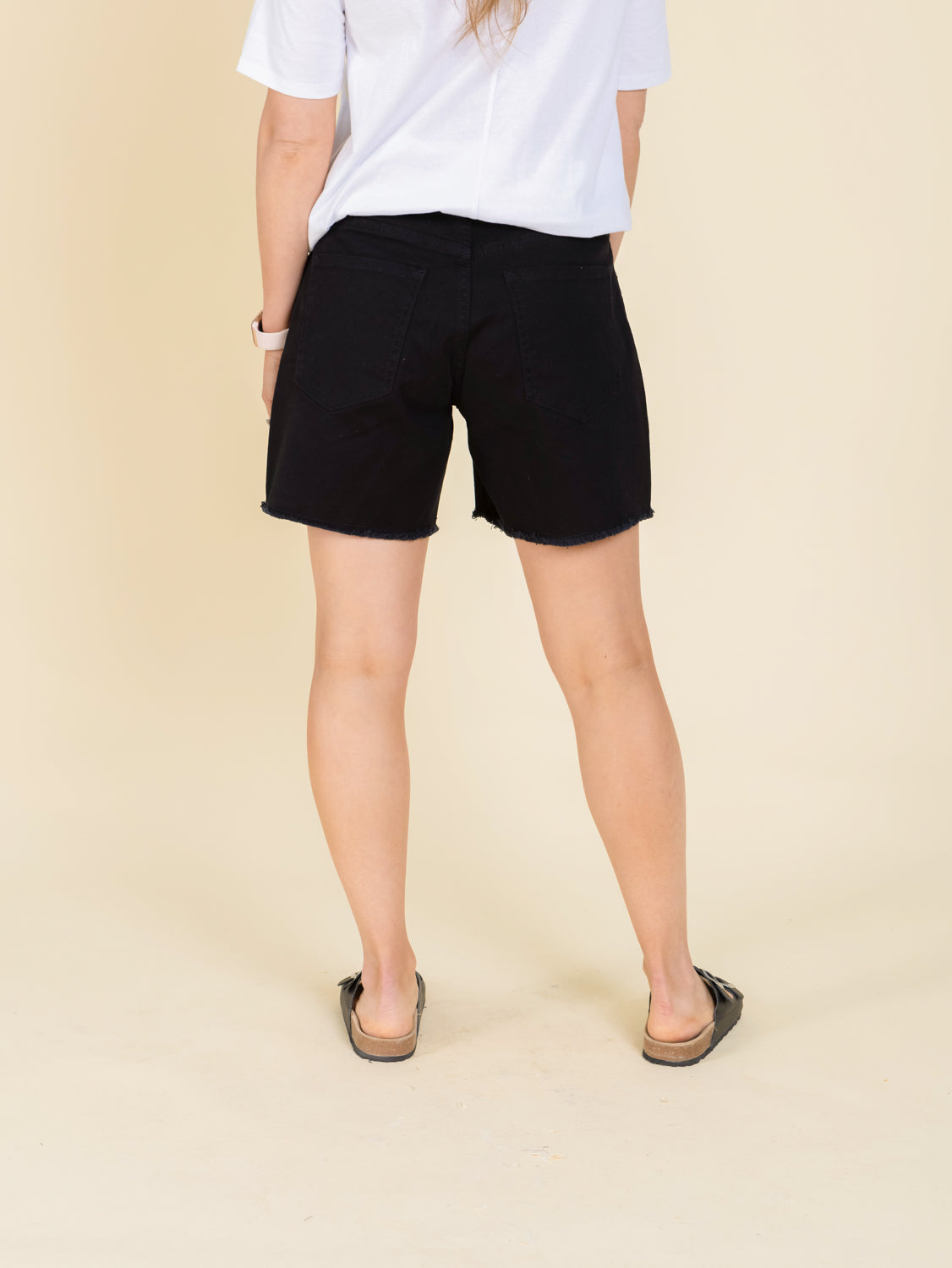 Duke Denim Shorts - Black